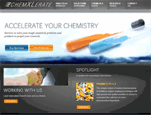 Tablet Screenshot of chemxlerate.com